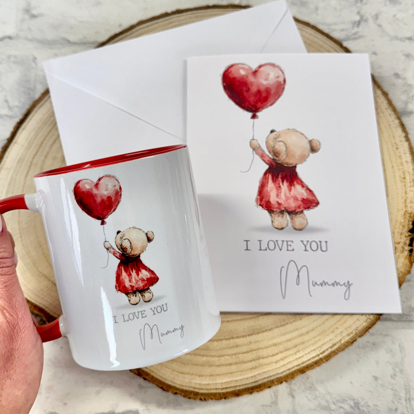 Personalised I Love My Valentine Day Greeting Card