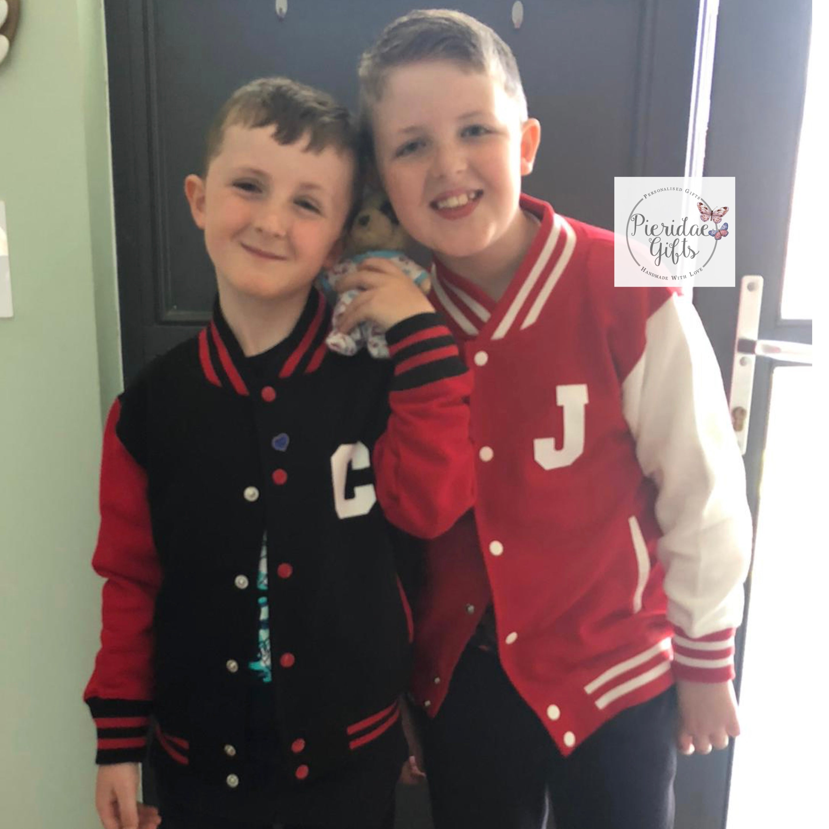 Childrens personalised hot sale varsity jacket